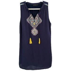 THML | Dresses | Thml Abriana Colorblock Embroidered Dress | Poshmark